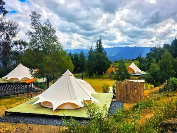 Hotel Glampwild Zaquencipa Villa de Leyva Zewnętrze zdjęcie